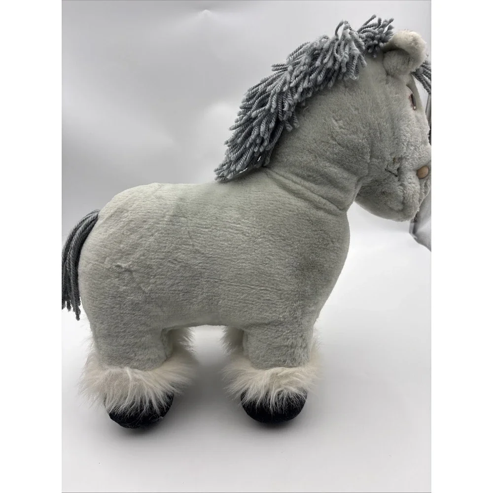 Vintage Cabbage Patch Kids Show Pony 1984 Gray Plush Horse Toy